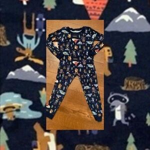 CARTER’S camping theme 2 pc pajamas